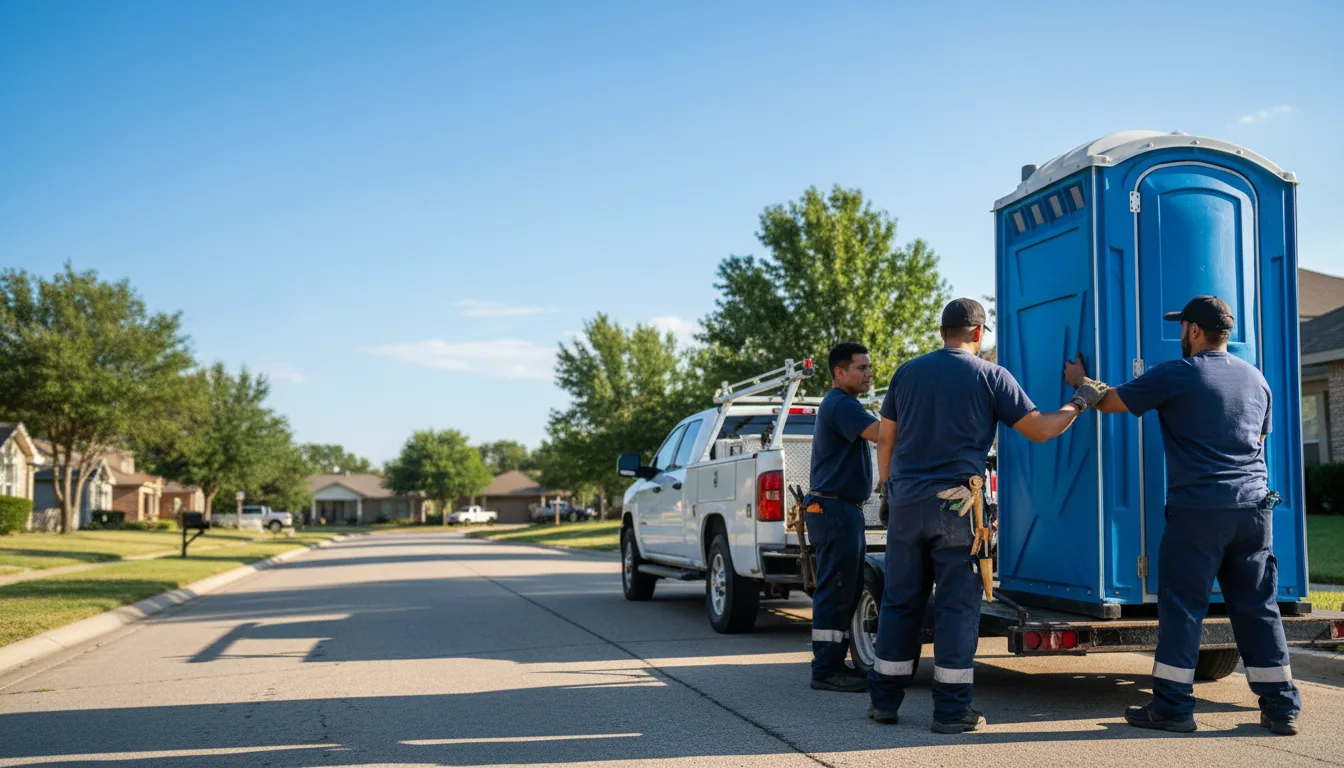 Portable Toilet Rental in Hardesty, OK near me